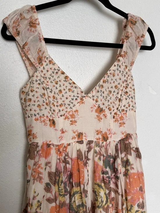 Free People Love You Floral Midi Dress XS - Picture 6 of 15